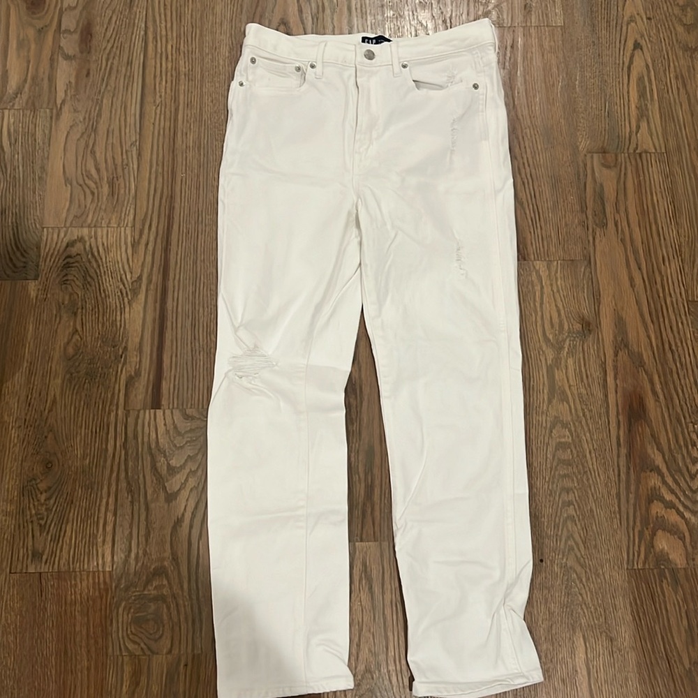 Gap white jeans size 6